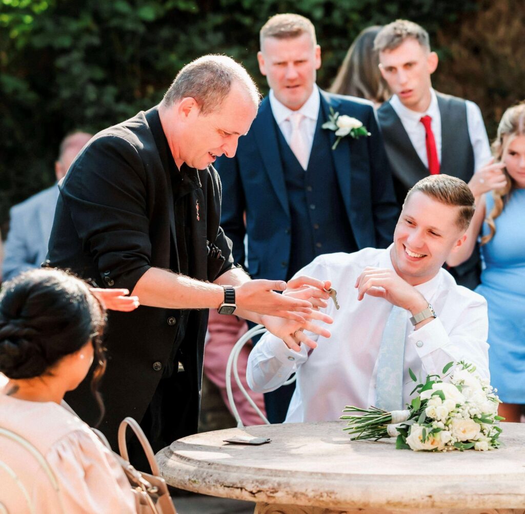 Sean Boon wedding performance