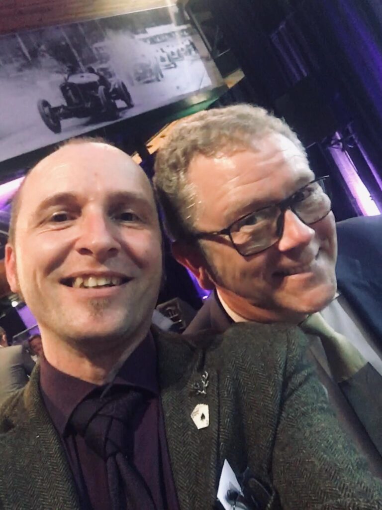 Sean Boon performing with Jon Culshaw
