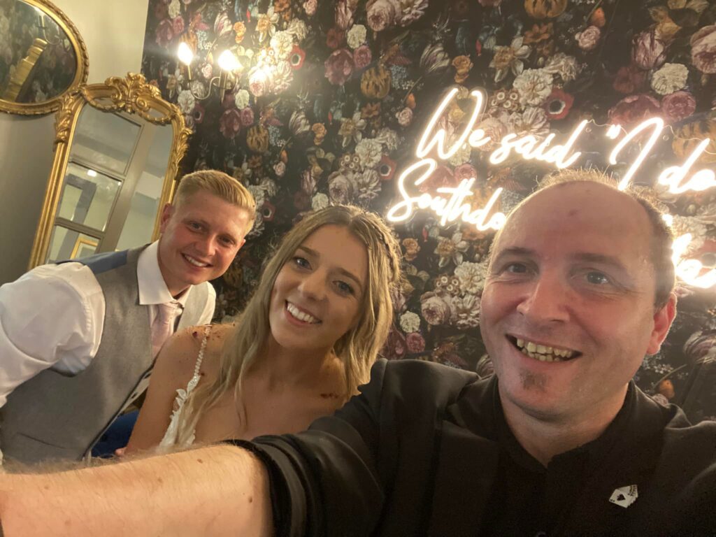 Sean Boon wedding performance