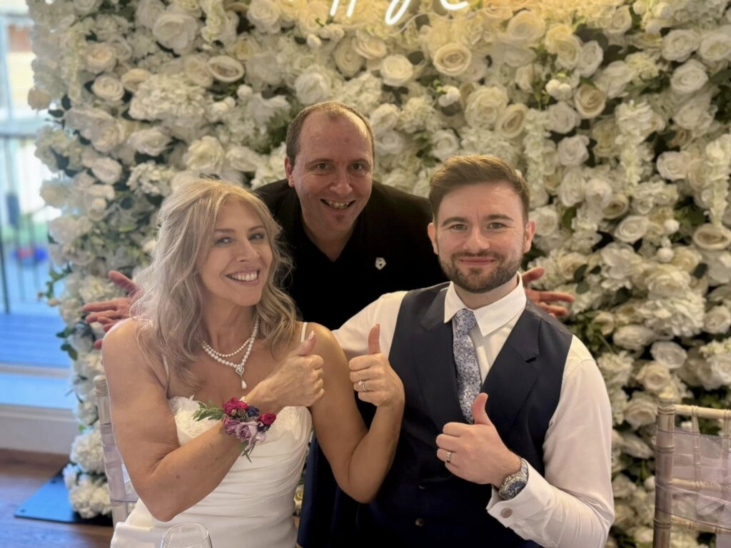 Sean Boon wedding performance