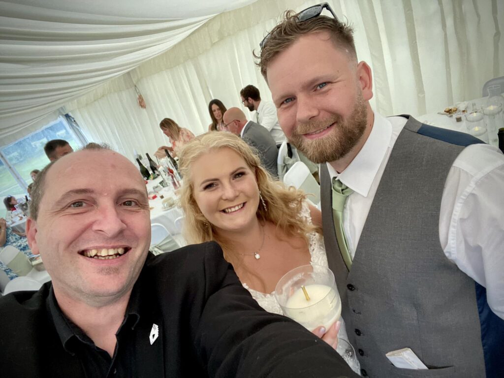 Sean Boon wedding performance